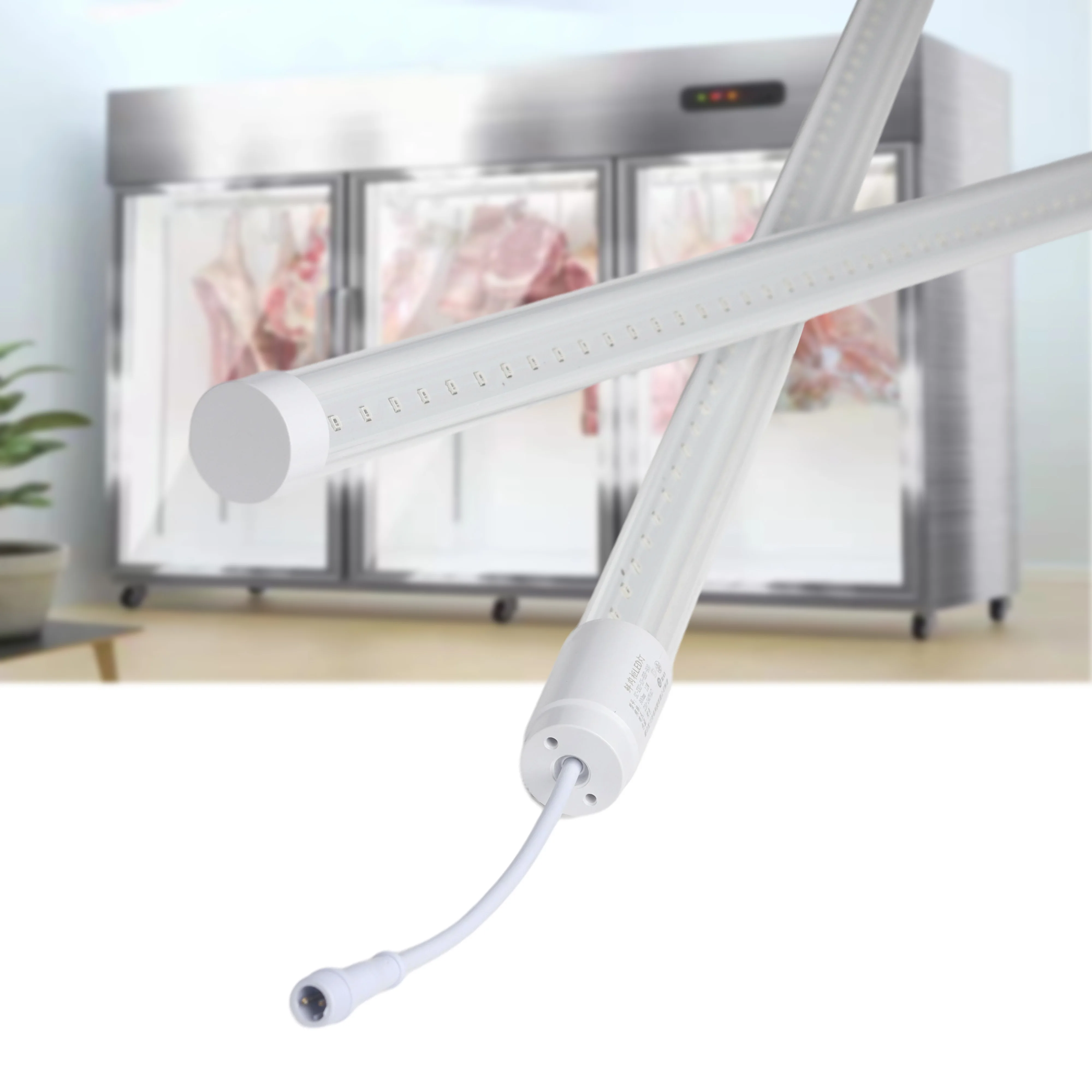 1400K Tube Light Bulb Refrigerator High Brightness Led T8 Integrated Light Ip66 CE ROHS