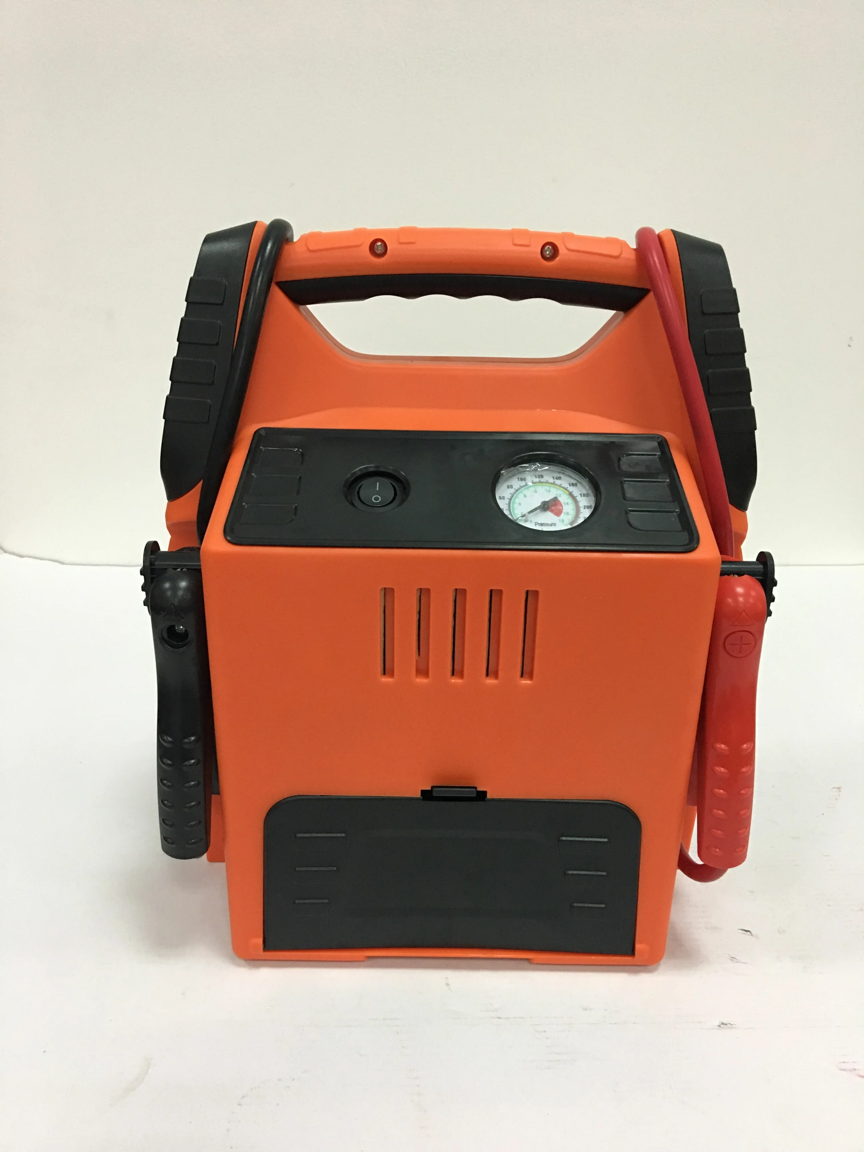 
Heavy duty 1000A peak 12V lead acid battery jump star with air compressor and USB tire inflator worklight jump starter 