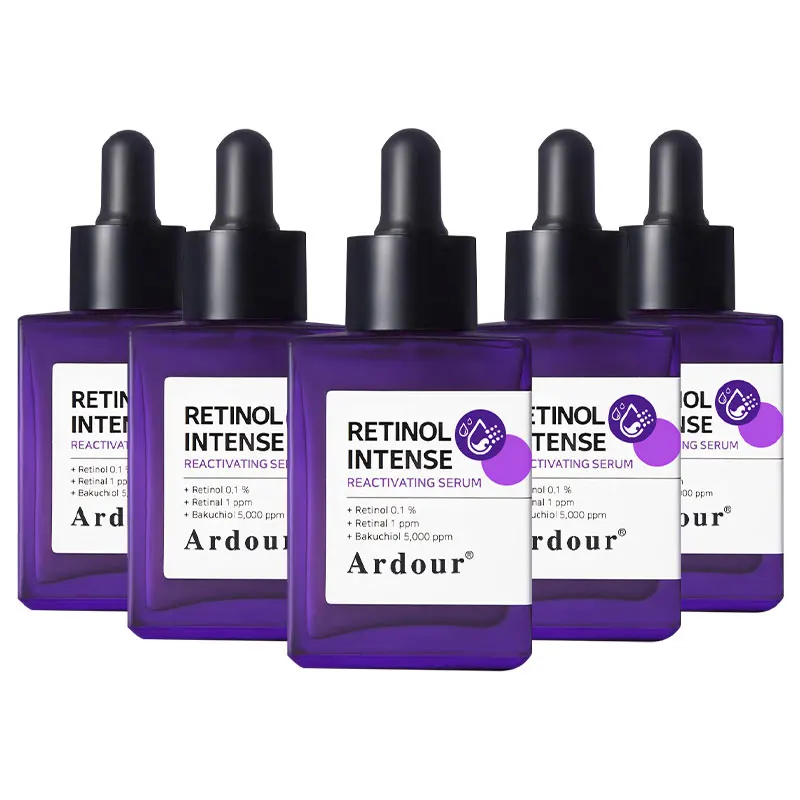 OEM  50ML Retinol  Mild 0.1% Skin Improvement of Post Acne Mark Skin Texture and Elasticity Retinol Intense Reactivating Serum