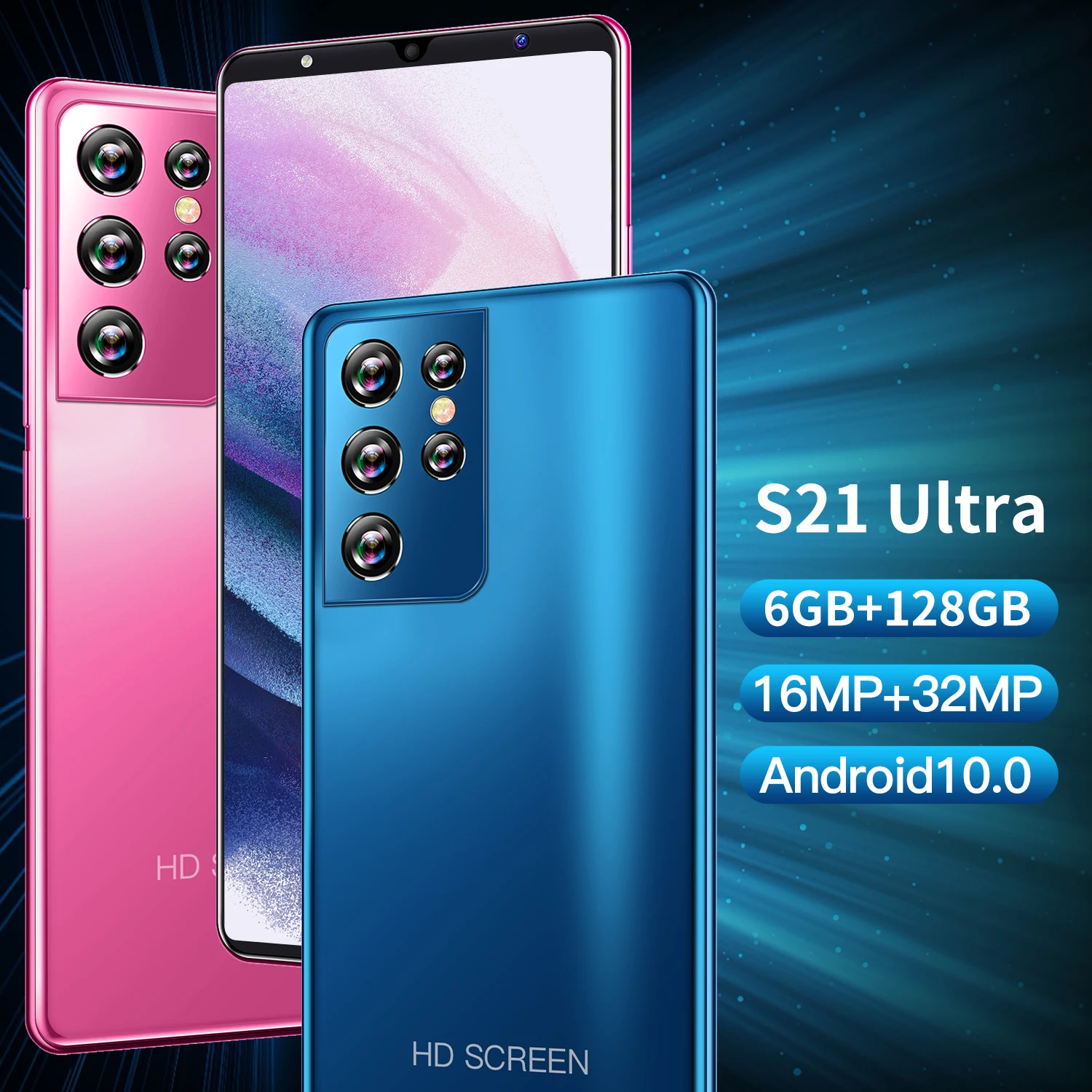 
4G smartphone S21 telephone Ultr china makes cheap unlocked 128GB 512GB cell smart gaming android mobile phones 