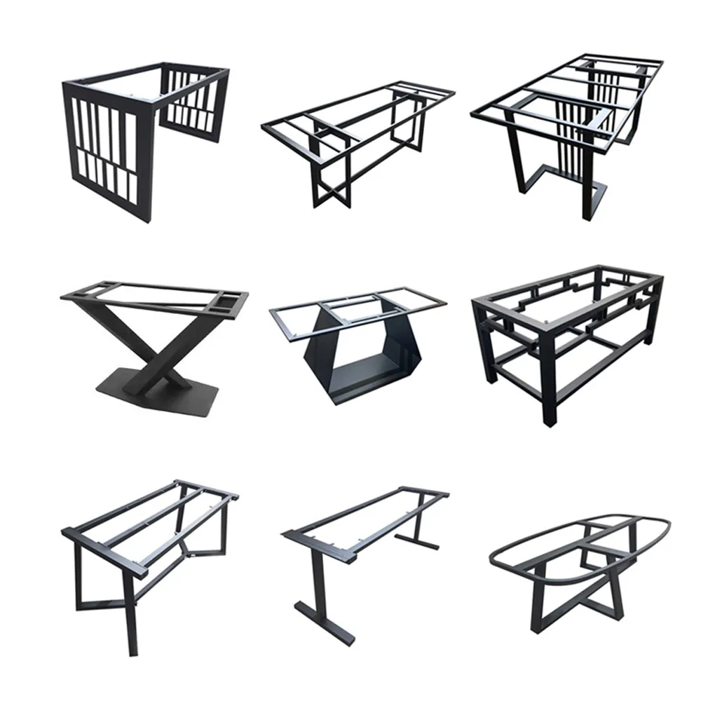 Factory price Stainless steel heavy duty wholesale luxury table modern base