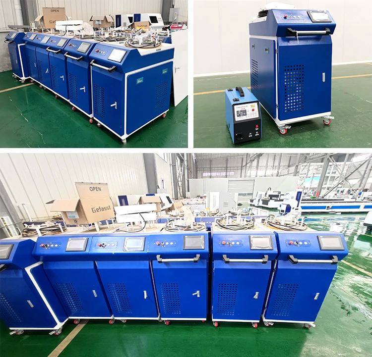 Steel aluminum iron laser welding machine fiber laser welder with water cooling system
