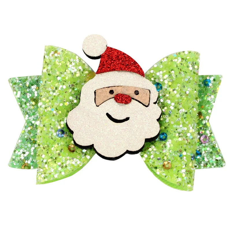 Christmas Hairpin Holiday Party Kids Bows Hair Accessories Accessories For Women Christmas Hair Accessories