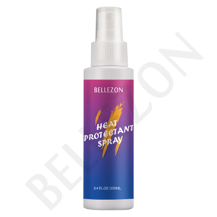 Wholesale Private Label Strong Hold Heat Protect Hair Shine Mist Vegan Features Salon for Curly Hair Salon Hair Protectant Spray