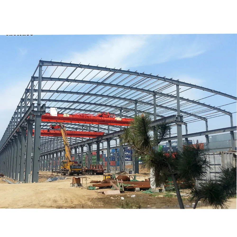 Заводская цена промышленный сборный стальной склад ангар металлическая конструкция дешевый гараж портативные стальные здания