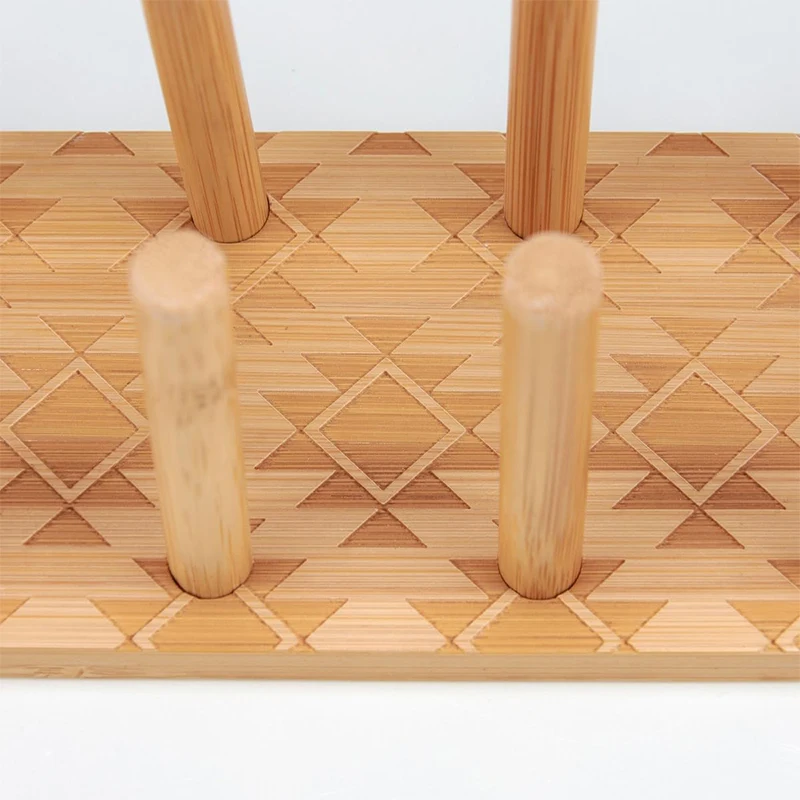 Legend New Arrival platos para grille porta tacos soporte para taco unicornio bamboo wooden taco holder for restaurant use