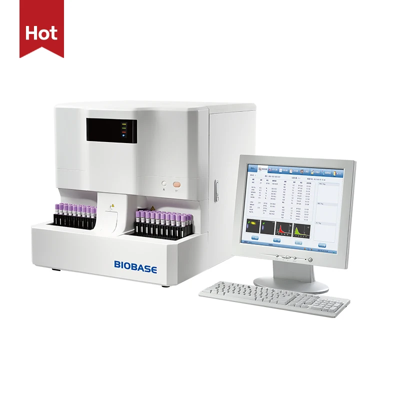 BIOBASE Auto Hematology Analyzer  Blood Test Cell Count Analyzer 3 part and 5 Part Auto Hematology Analyzer