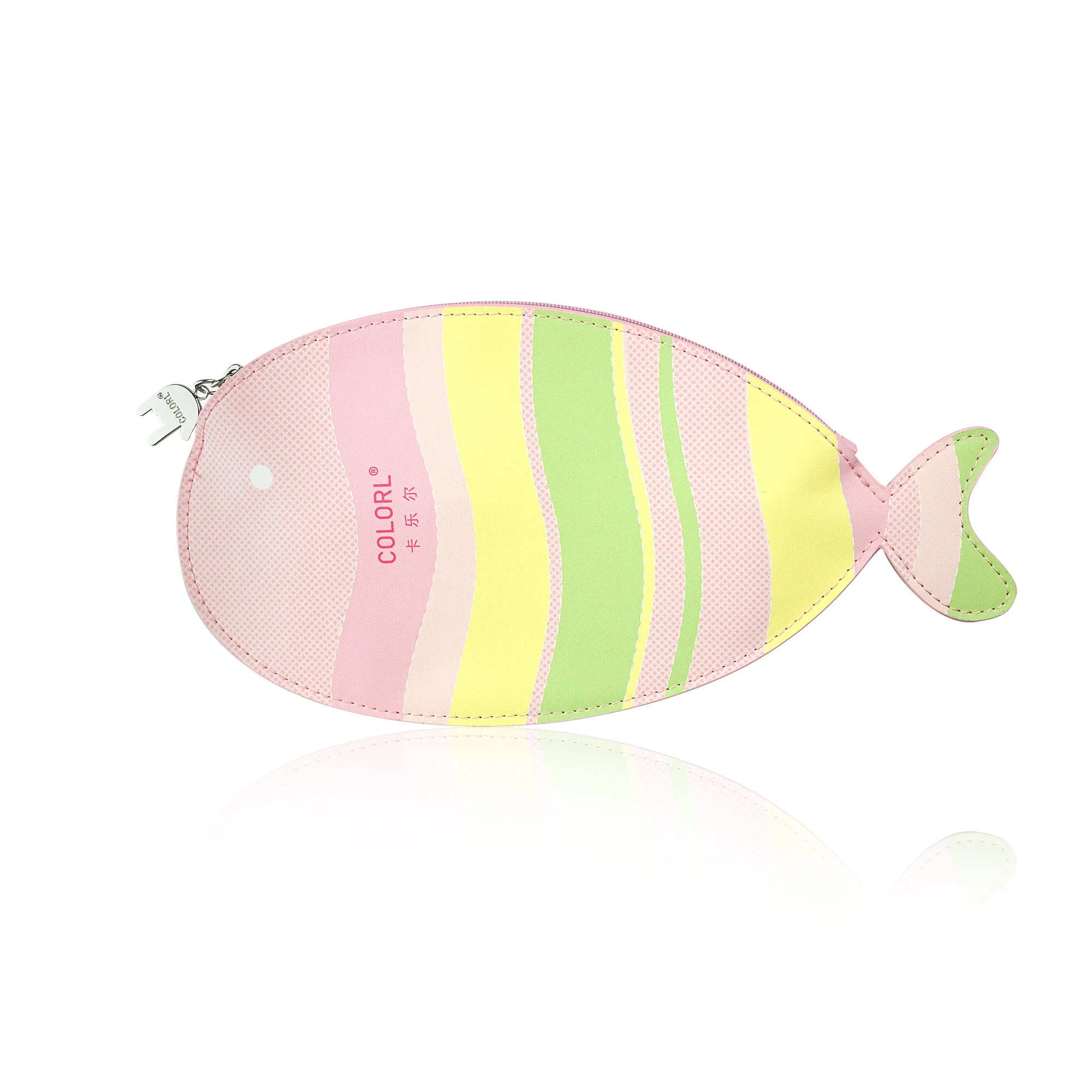 Wholesale High Quality 7 Pcs Set Rainbow Yellow Fish Shapred Vegan Quicksand Glitter Other Makeup Brushes