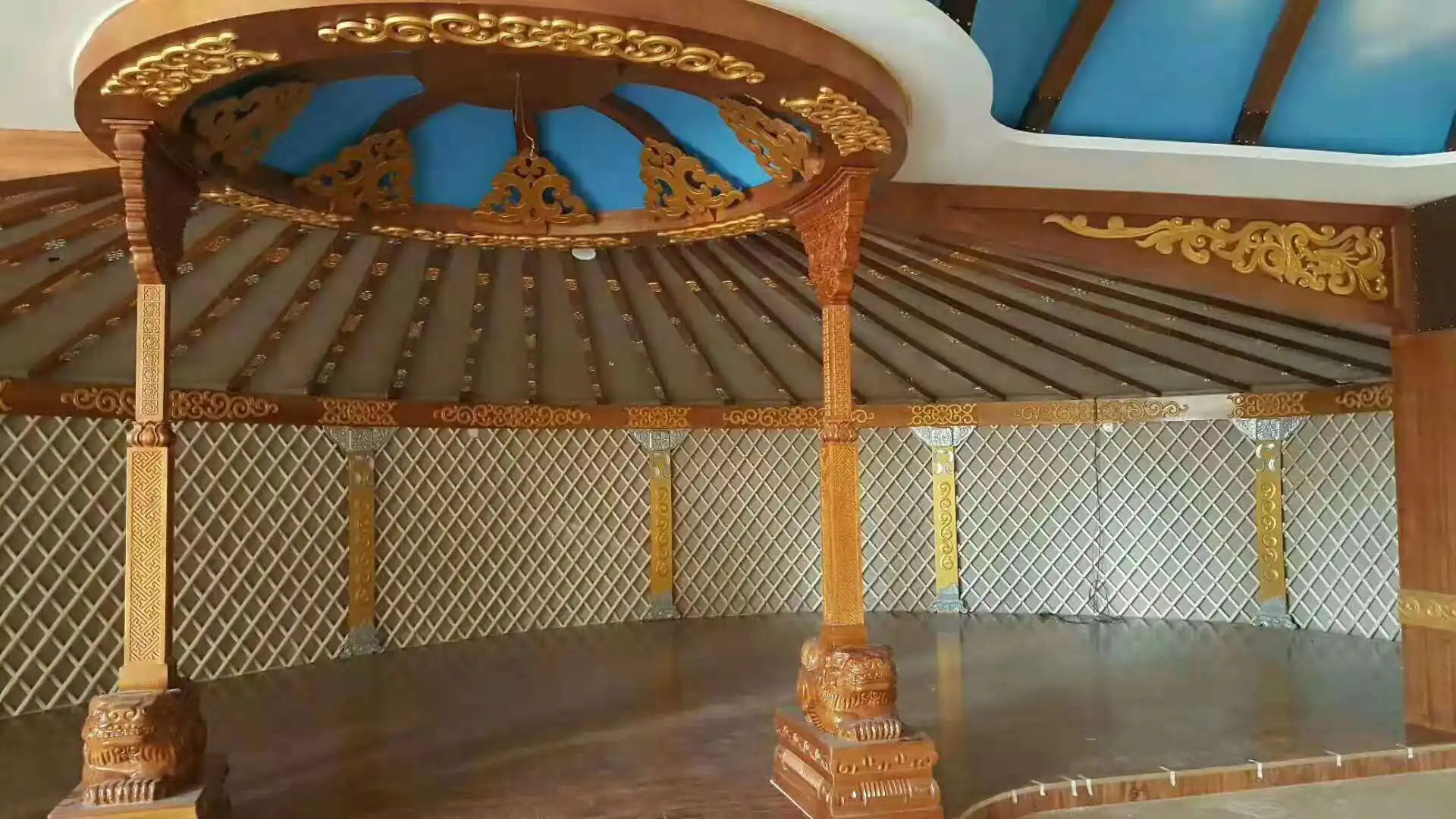 
Winter Tent Dome Tent Mongolian Yurts 