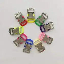 Wholesale High Quality Pet collar metal hardware Rose Gold Side Release Buckle And Tri-glide  accessories for schoolbags