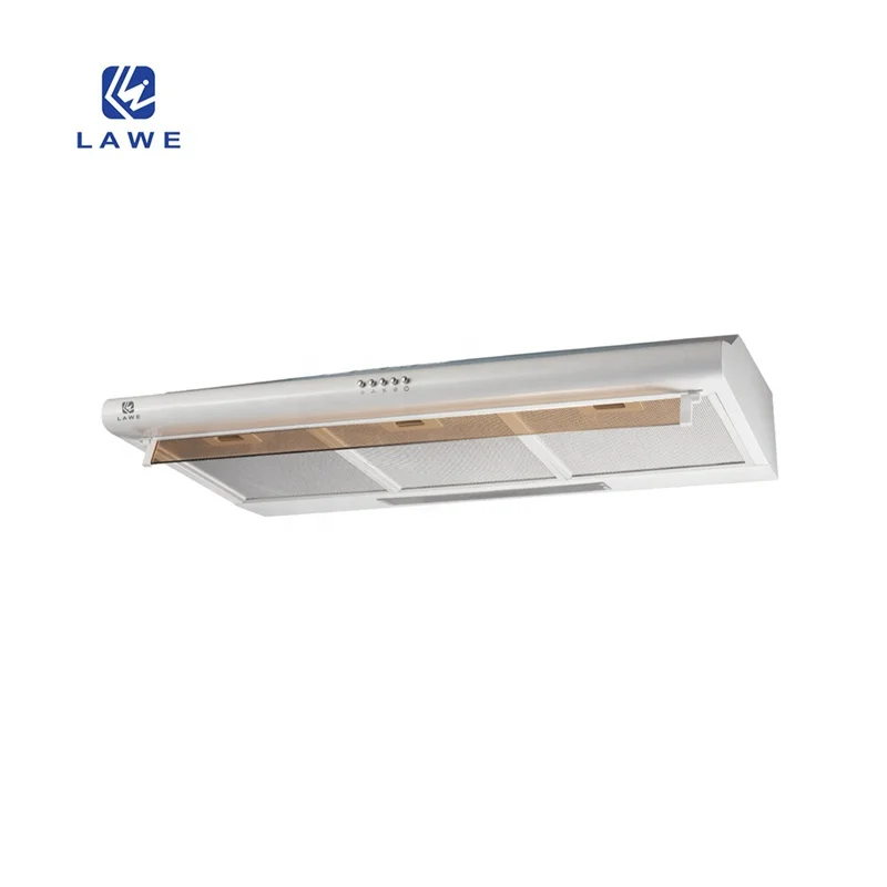 Lawe Stainless Steel Smart Kitchen Air Expel Fan Stove Extractor 60cm Slim Under Cabinet cooker hood for kitchen Slim Hood
