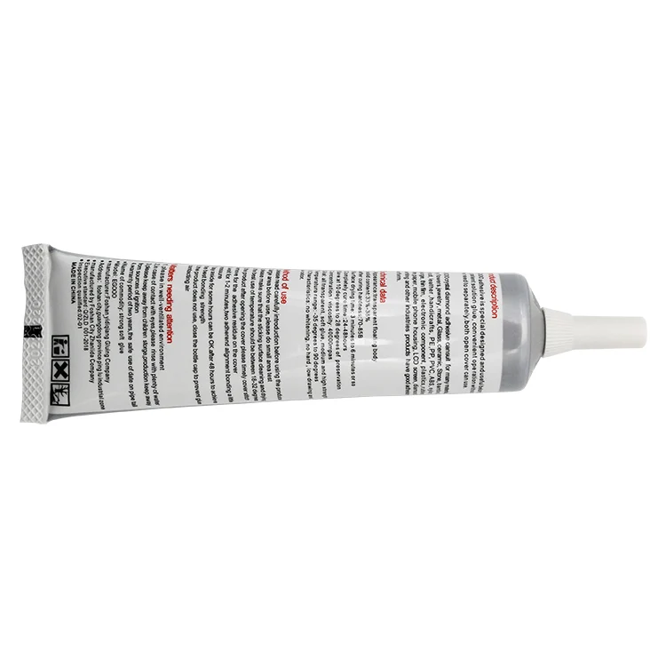 Cheap Factory Price Cyanoacrylate Gel Clear Ceramic Leather Super Glue 50ml EGOOO Glue Adhesive