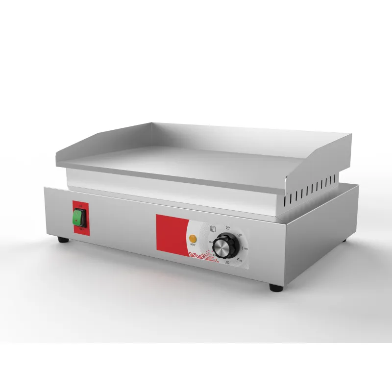 Commercial Portable Stainless Steel Electric Grill Griddle Temperature Control for Outdoor Household Hotel Use Certified by GS