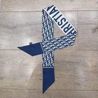 
2020 spring and summer D word new big simulation silk tie bag ribbon scarf scarf long small scarf women wholesale 