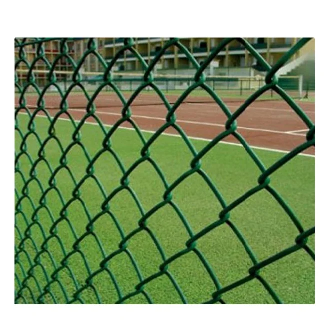 Hot-Dip Galvanized and pvc coated 8-Foot Chain Link Fence Hot-Selling 3D Designed Security Fence Woven with Welded Metal Frame