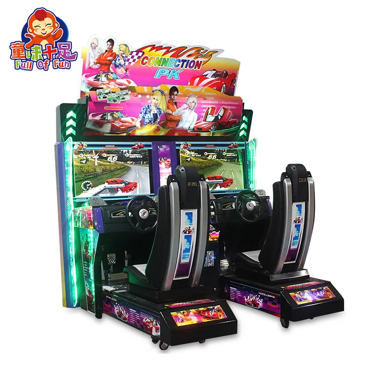 Cheap New Design Joysticks Double Players Racing Gaming With Steering Wheel For Guangdong Manufacturers