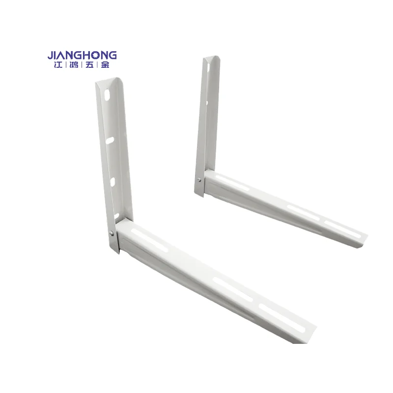 High Quality Cheaper Price Air Conditioner standing Bracket galvanized or steel ac folding bracket for outdoor unit