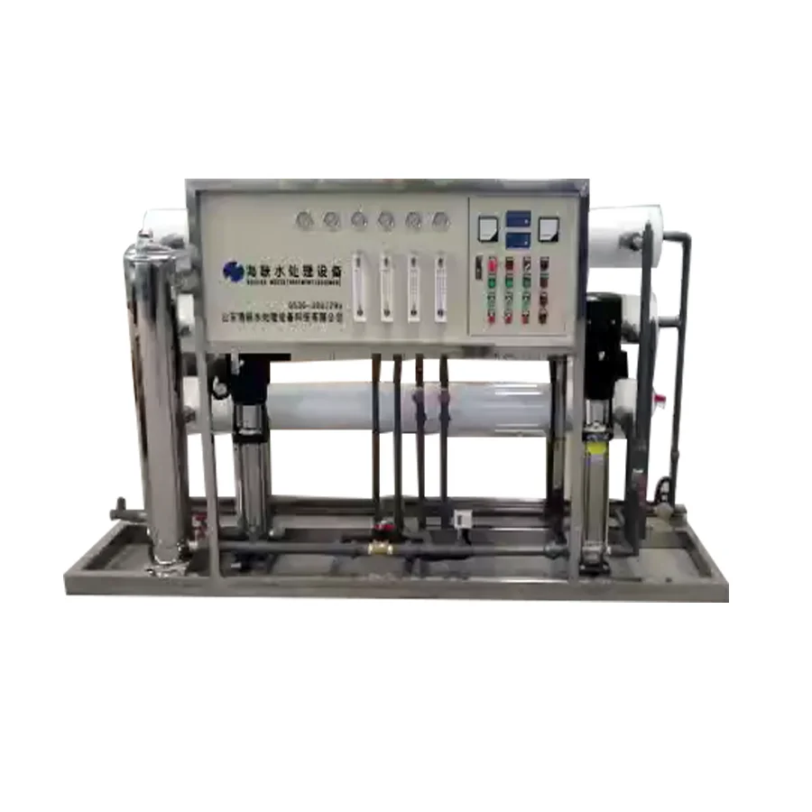 
1000L/H-5000L/H two stages RO water treatment machine price for africa bottle business 