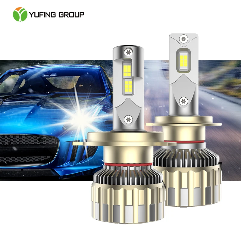 Super Bright 16000 Lumen 130W LED Light Bulb  H7 H4 H1 H3 9005 9006 Auto Car  LED Headlights H4