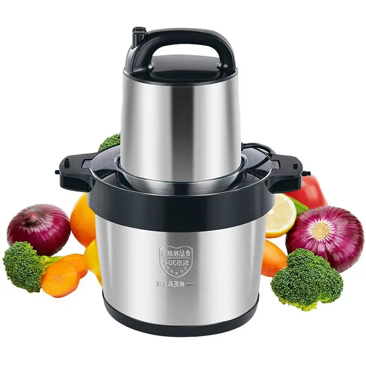 Newest Electric 6L, Hotel 1300 Watt Sale Fruit And Vegetable Metal Meat Grinder/
