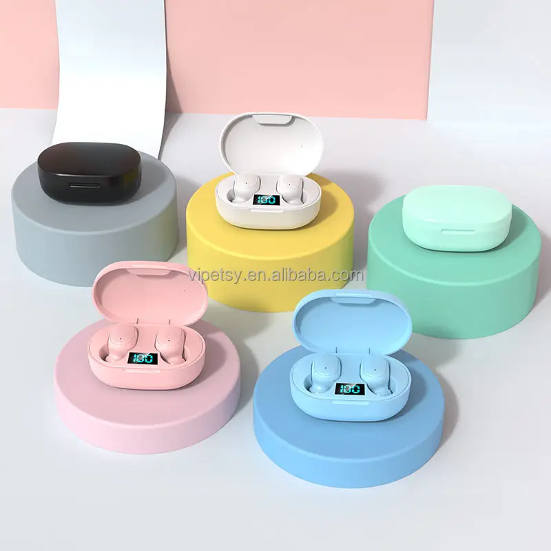 Wholesale E6S 5.3 TWS Wireless Bluetooth Headset Mini Sport in-Ear 5.0 noise-cancelling sports gaming headset