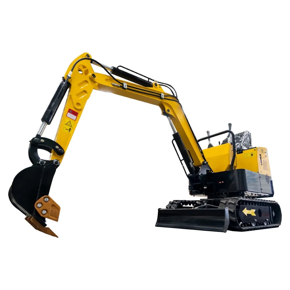 E.P Chinese Best Kubota 1 Cylinder Gasoline Diesel Engine 360 Degree Rotation Cheapest Import 1Ton Crawler Excavator