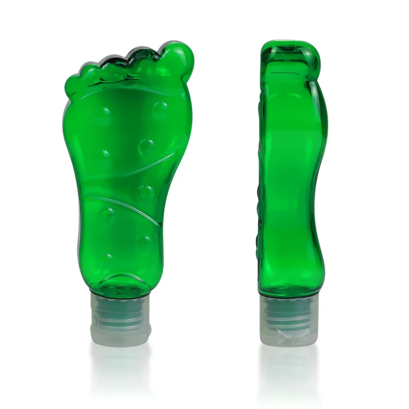 Customized Unique Shape Plastic Bottles Custom Private Logo 100ml PET Plastic Bottles