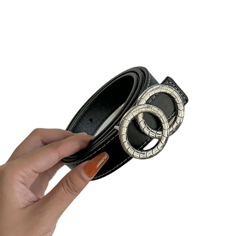 Customized New Brand Belt Matching Trouser Skirts Brown Belt Pu Leather Belt