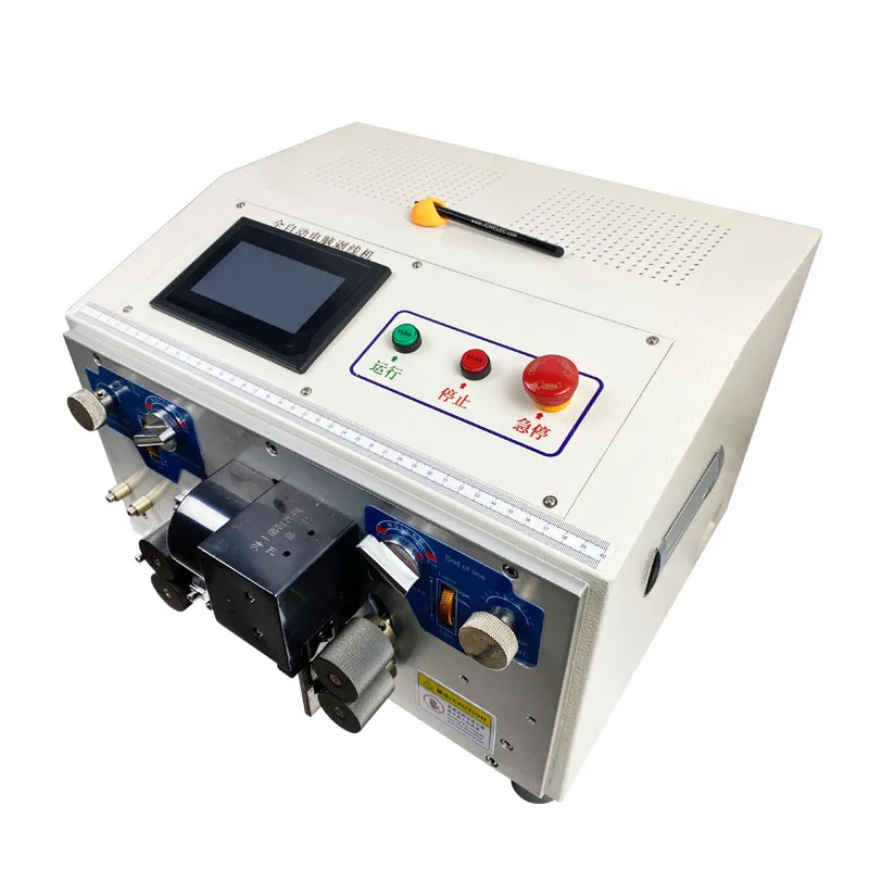 JCW-CS02 Automatic cable peeling and cutting machine wire stripping cutting equipment