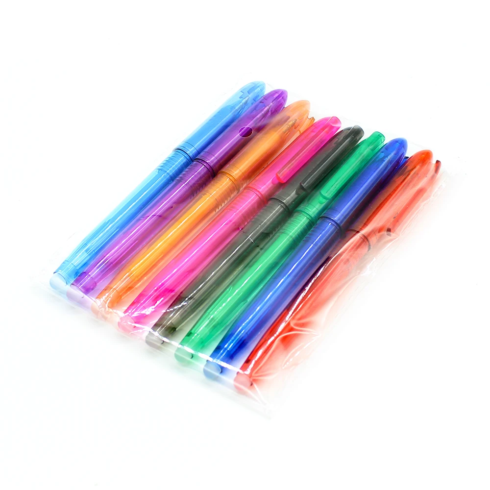 Manufacturer Heat Sensitive Disappearing Ink 8 Color Erasable Gel Pen Refill
