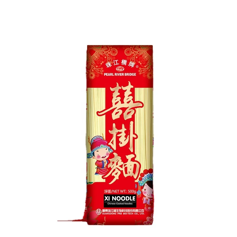 PRB Xi Noodle 500G Pearl River Bridge Brand Factory Price For Family/Restaurant happiness noodles