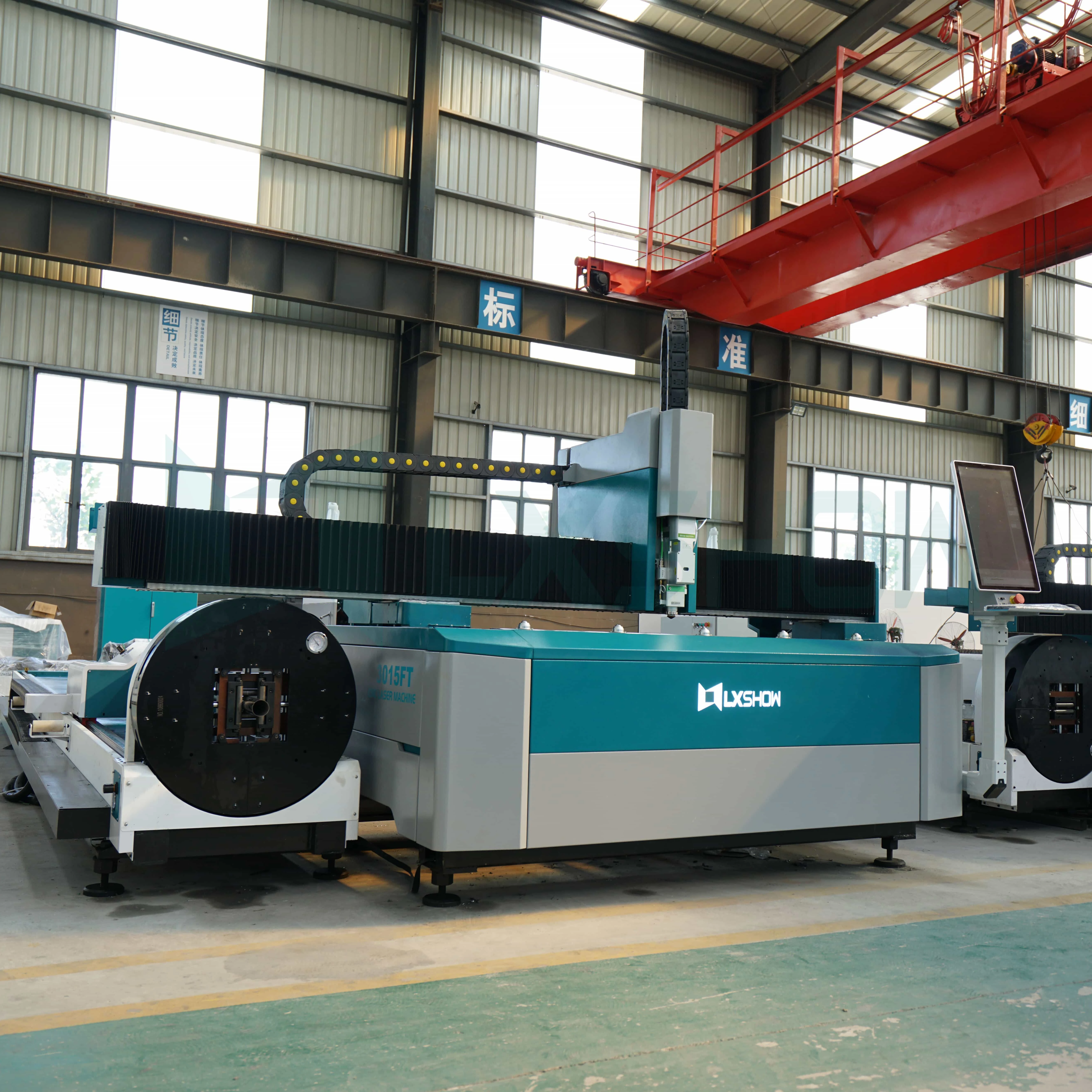 3015 1000w 1500w sheet and tube fiber laser cutting machine for stainless steel aluminum