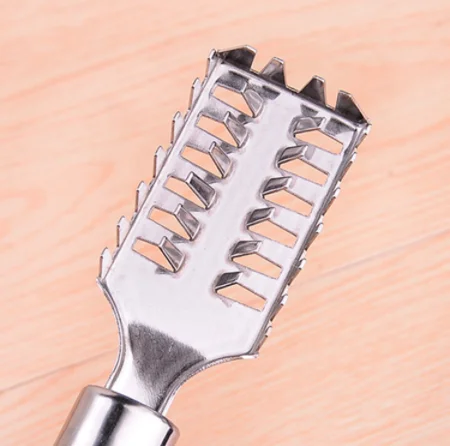 Scaler Scraper Fish Skin Remover Tools Stainless Steel Fast Cleaning Scale Peeler Seafood Crackers