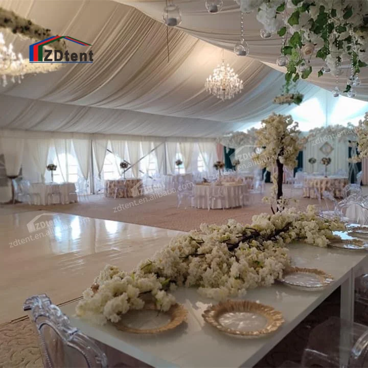 20x50m big tent for party wedding tent for 1000 people with decoration