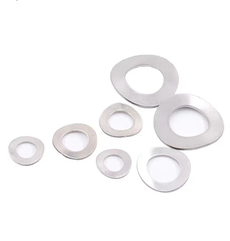 DIN137A/B Wave Spring Washers Stainless Steel/Carbon Steel Curved Waveform Washer M1-M52 or Customized Undulating gasket