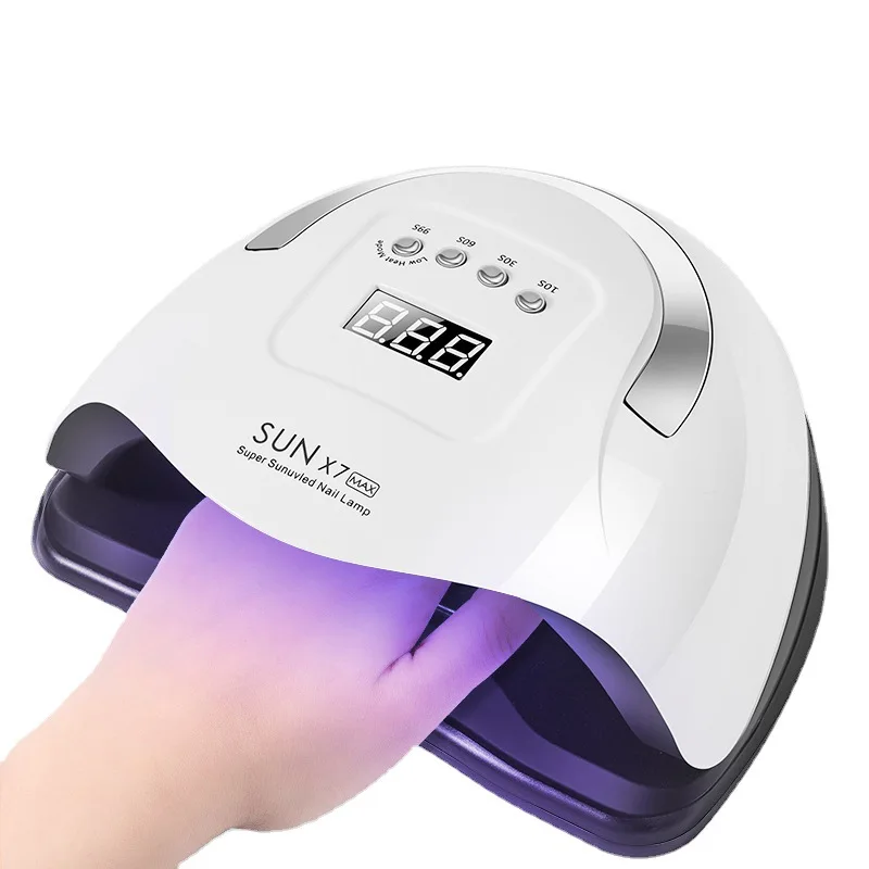 High Quality  SUN-X7 MAX Nail Dryer 10s 30s 60s 99s Timer 150W Led Nail Lamp 57 Beads UV LED Lamp for Nails