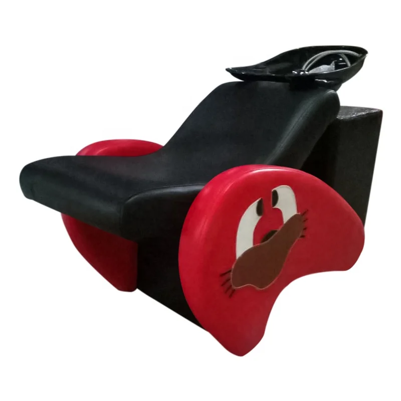 Nice lovely children barber salon furniture cheap price with  shampoo chair   for sale