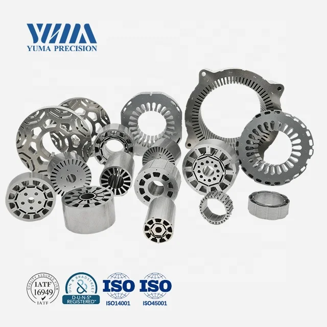 Customizable  bldc motor rotor and stator laminated iron core stamping for Automobile Vehicles