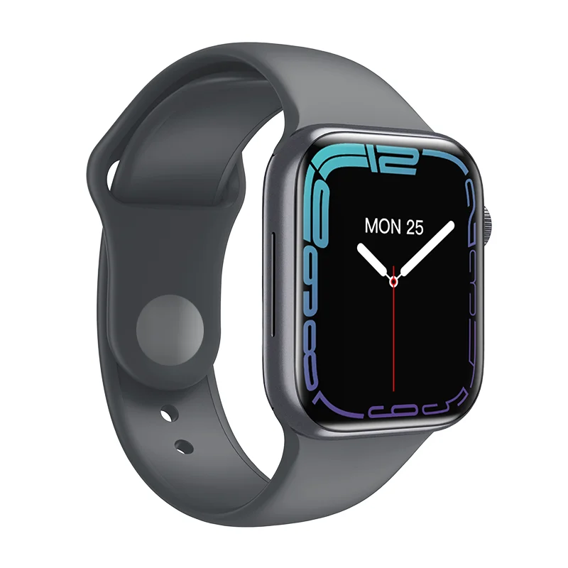 New Model 60 HZ Refresh Rate 1.82 inch 3.5D Curved Big Screen NFC IP68 Water Resistant HW37 Plus Smart Watch Series 7 Design