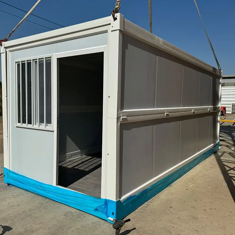 Sandwich Panel Finished Container House Europe Fast Install Foldable Isolation Housing Room
