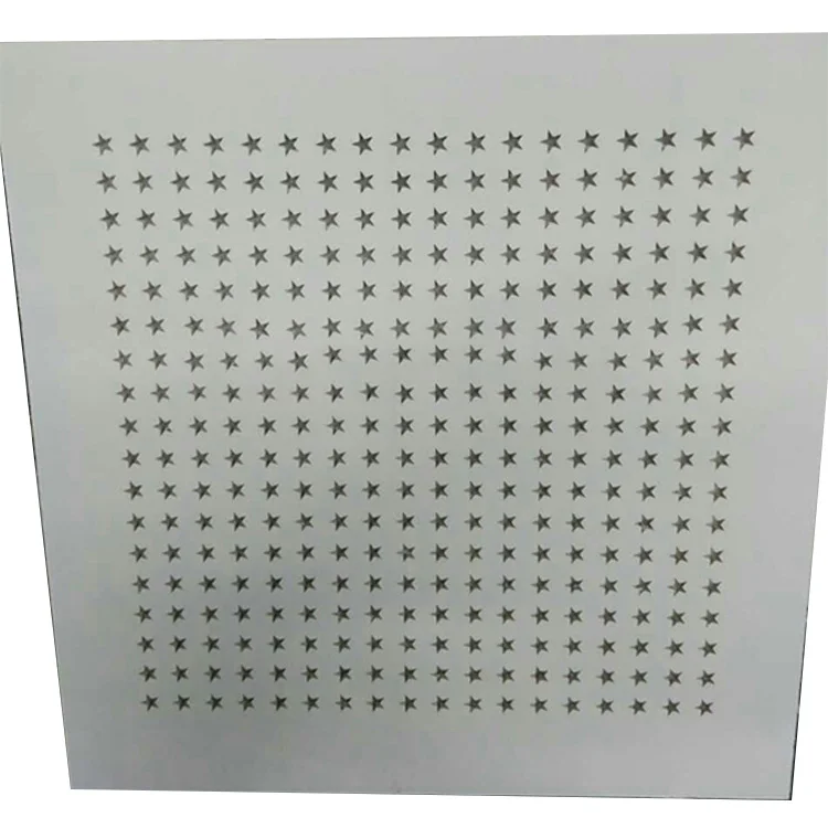 
Home Perforated Acoustic Gypsum Board Suspend Ceiling Tile Decorate 
