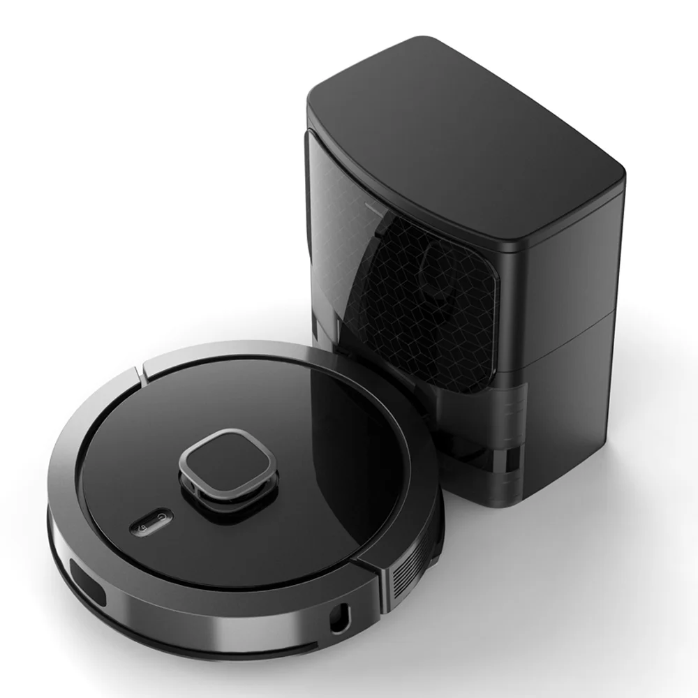 LIECTROUX G7 работает с Amazon Alexa или Google Assistant, самоопускающийся лазерный Роботизированный пылесос, робот-пылесос