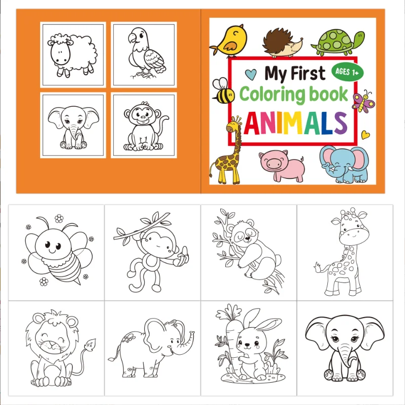 Customized Coloring Books Cheap Color Filling Books Kids Drawing Books