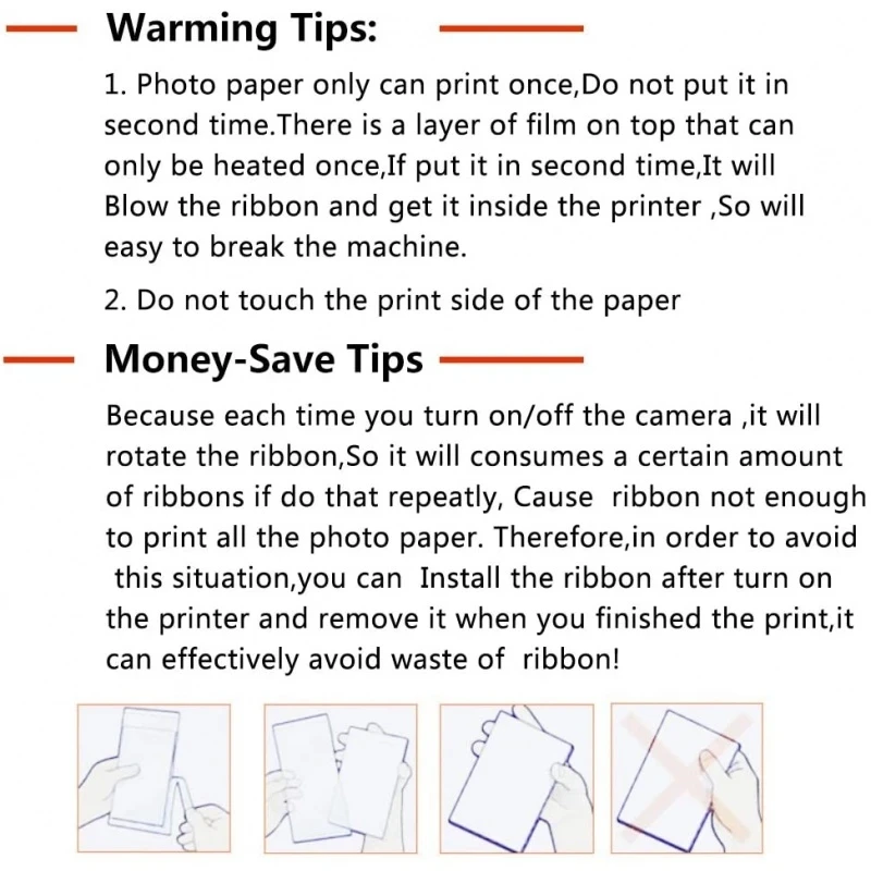 RP-108 фотобумага 100*148 мм (6 дюймов) добавляет 2 картриджа для принтера Can-on Selphy CP800 CP910 CP1200 CP1300