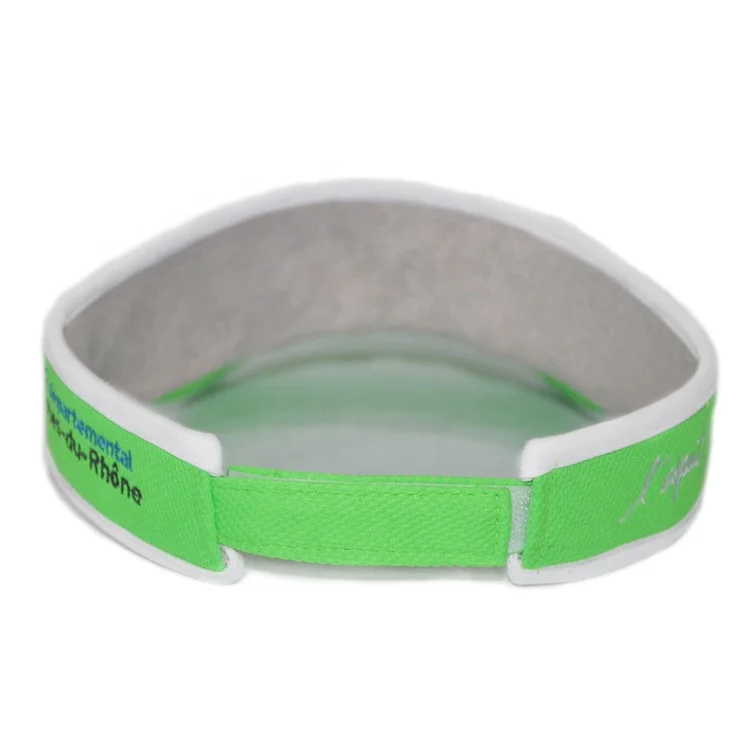 Embroidery logo sports custom visor cap/sun visor