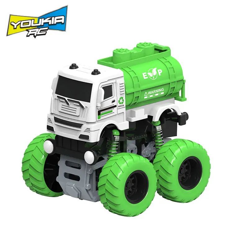 12 шт. детский пластиковый мусоровоз