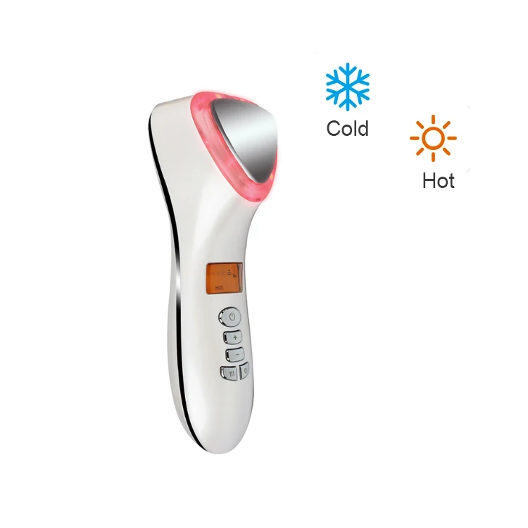 3 In 1 Multifunction Ionic Face Massage Ice Warm Hot Cold Beauty