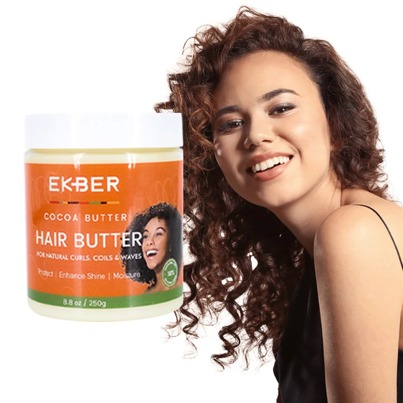 Tiktok Hot Sale Natural Argan Oil Grape Seed Hair Conditioner Organic Whipped Shea Butter Unrefined Wholesale