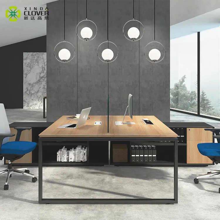 
modern design office workstation 4 person 