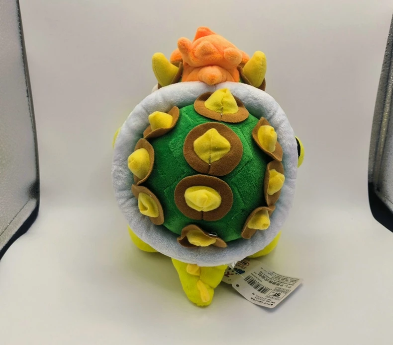 XR  Mario Super Kuba Fire Dragon Anime Plush Toys Large size Mario Yellow Kuba Green Demon King Kuba plush doll